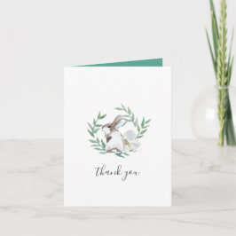 Cartões de agradecimentos de Aquarela primavera Bu