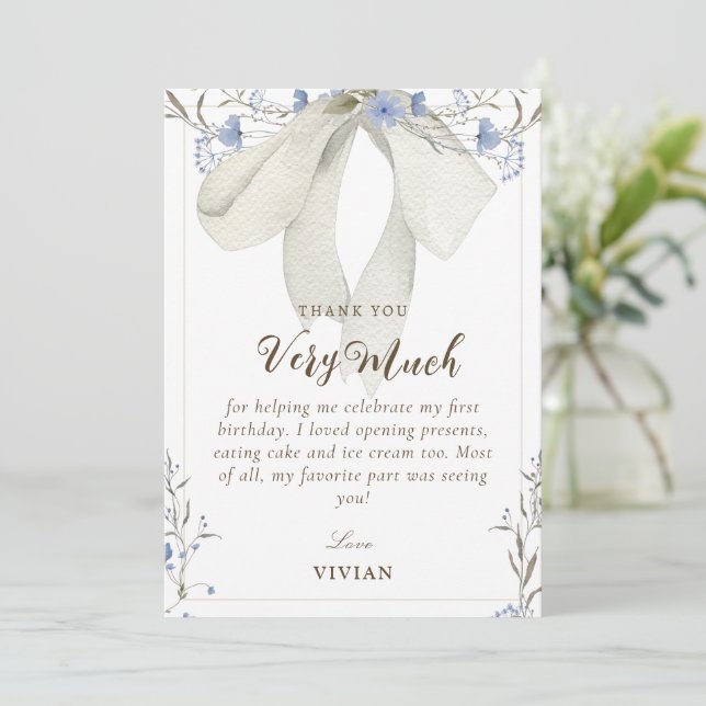 Cartões de agradecimentos de Arco de coquetes Eleg (Em pé/Frente)