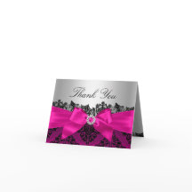 Cartões de agradecimentos de Arco e Damasco com re