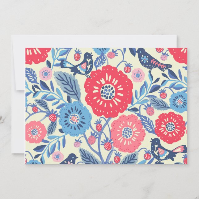 Cartões de agradecimentos de Arte Folclada (Frente)