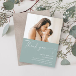 Cartões de agradecimentos de Batismo Fotográfico d