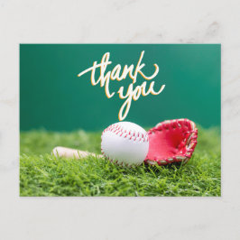 Cartões de agradecimentos de beisebol