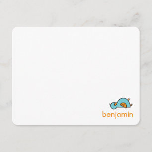 Cartões de agradecimentos de Bobo de desenho