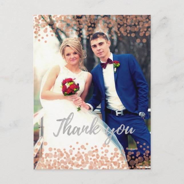 Cartões de agradecimentos de Caligrafia Chic com B (Frente)