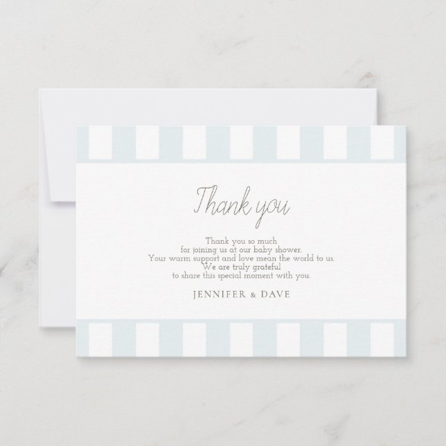 Cartões de agradecimentos de carrinho de golfe azu (Frente)