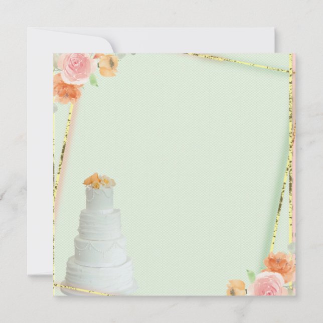 Cartões de agradecimentos de casamento (Verso)