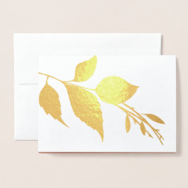 Cartões de agradecimentos de Casamento Botânico