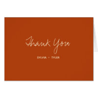 Cartões de agradecimentos De Casamento Da Tipograf