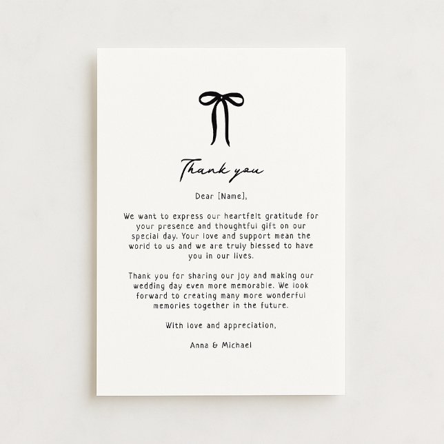 Cartões de agradecimentos de casamento de arco gui (Criador carregado)