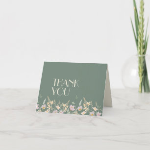Cartões de agradecimentos de Casamento de Deco de