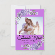 Cartões de agradecimentos de Casamento de Escritur