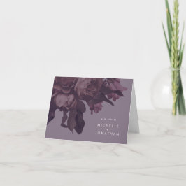 Cartões de agradecimentos de Casamento de Fantasia