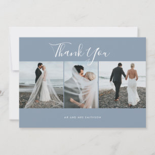 Cartões de agradecimentos de Casamento de Fotos El