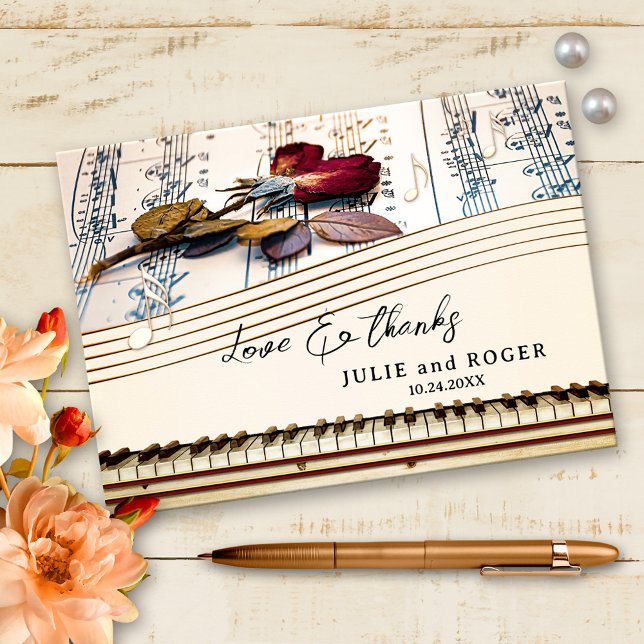 Cartões de agradecimentos de Casamento de Fotos Pe (Criador carregado)