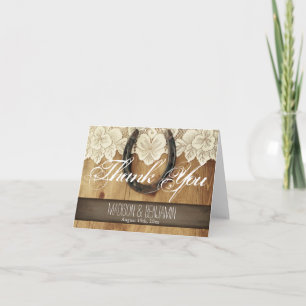 Cartões de agradecimentos de Casamento de Locais d