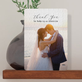 Cartões de agradecimentos de Casamento de Modelo d