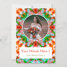 Cartões de agradecimentos de Casamento de Natal Ve