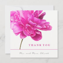 Cartões de agradecimentos De Casamento De Penas Ro