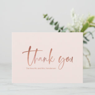 Cartões de agradecimentos de Casamento de Script 