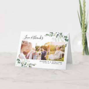Cartões de agradecimentos De Casamento Eucalyptus 