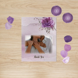 Cartões de agradecimentos de Casamento Morada de W