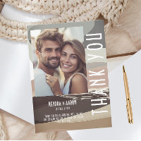 Cartões de agradecimentos de Casamento Oleícola Ca