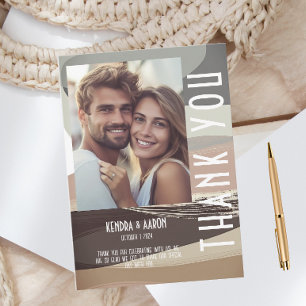 Cartões de agradecimentos de Casamento Oleícola Ca