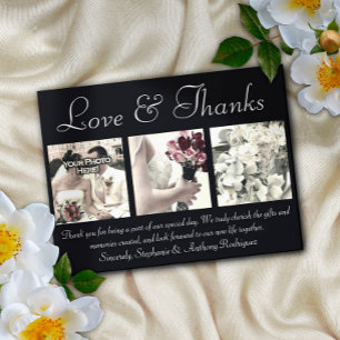 Cartões de agradecimentos de Casamento Personaliz