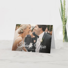 Cartões de agradecimentos de Casamento Personaliza