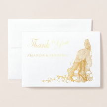 Cartões de agradecimentos De Casamento Steampunk D