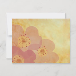 Cartões de agradecimentos de chá de casamento asiá