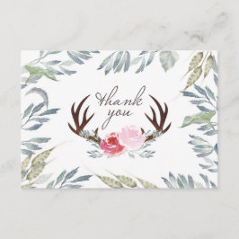 Cartões de agradecimentos de Chá de fraldas da Dee