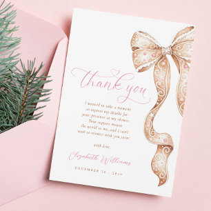 Cartões de agradecimentos de Chá de fraldas de Arc