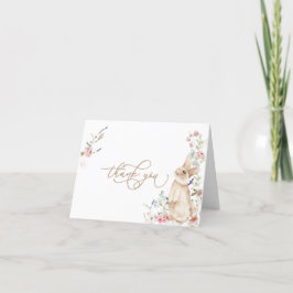 Cartões de agradecimentos de Chá de fraldas de coe