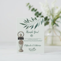 Cartões de agradecimentos de Chá de fraldas de Deu