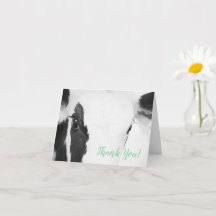 Cartões de agradecimentos de Chá de fraldas de fec