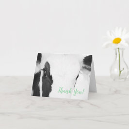 Cartões de agradecimentos de Chá de fraldas de fec