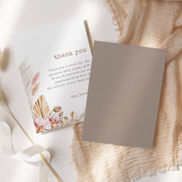 Cartões de agradecimentos de Chá de fraldas de Gra