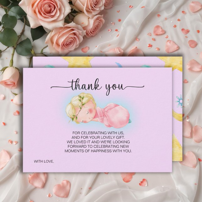 Cartões de agradecimentos de Chá de fraldas de Men (Criador carregado)