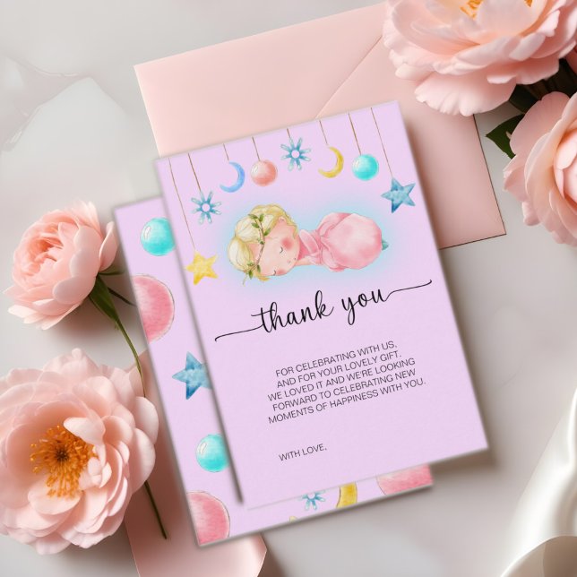 Cartões de agradecimentos de Chá de fraldas de Men (Criador carregado)