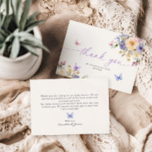 Cartões de agradecimentos de Chá de fraldas de Pas