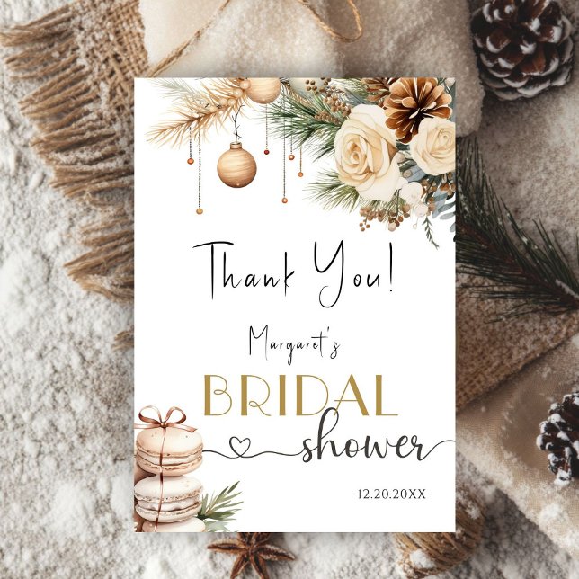 Cartões de agradecimentos de Chá de panela Boho Wi (Criador carregado)