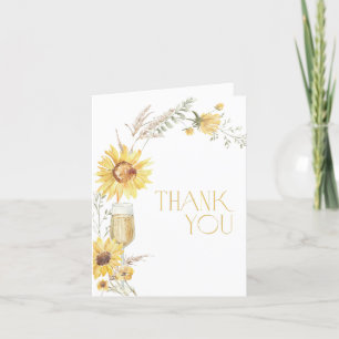 Cartões de agradecimentos de Chá de panela de gira