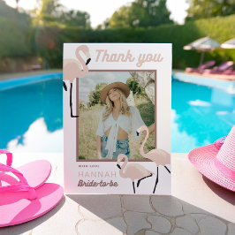 Cartões de agradecimentos de Chá de panela Flaming