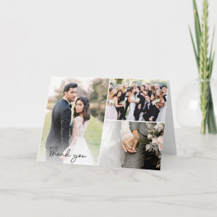 Cartões de agradecimentos de Colagem Personalizada