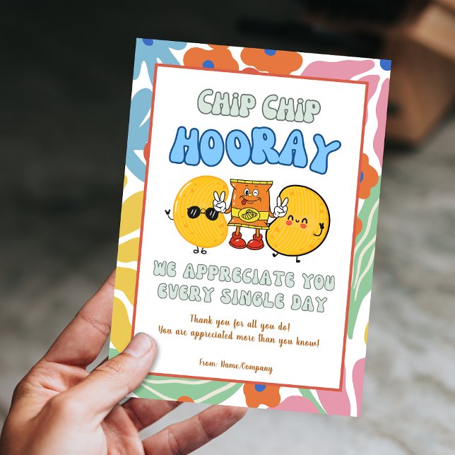 Cartões de agradecimentos de Colegas Voluntários d (Fun Teacher Volunteer Colleague Thank You Card)