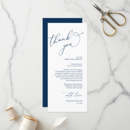 Cartões de agradecimentos de Configuração de Local