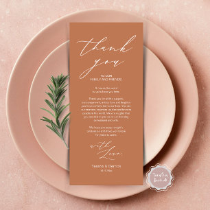 Cartões de agradecimentos de Configuração de Local