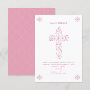 Cartões de agradecimentos de Confirmação - Nota