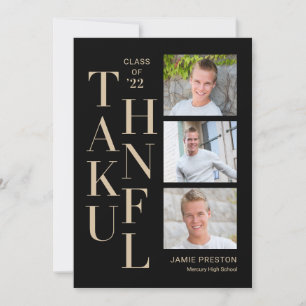 Cartões de agradecimentos de Cores Editáveis de Gr